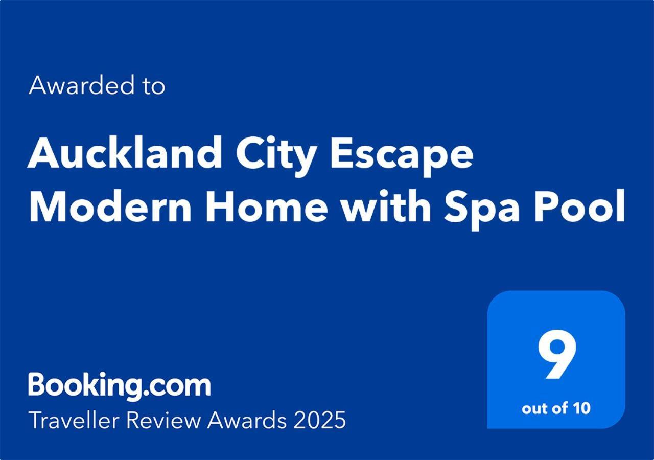 Auckland City Escape Modern Home With Spa Pool 外观 照片